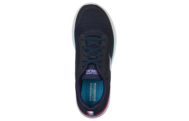 (WMNS) Skechers Go Run 400 V2 'Blue Pink' 128190-NVPR