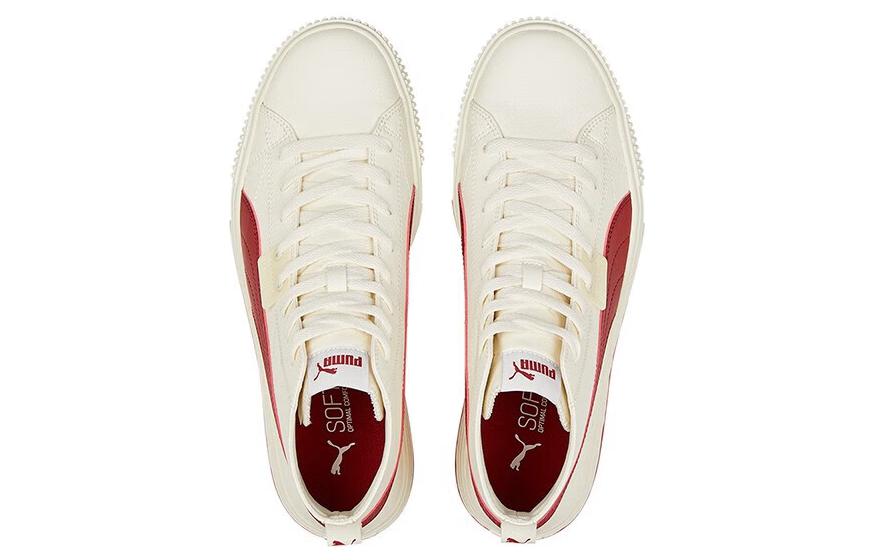 PUMA Ever Mid Sl 'Cream White Red' 387612-03