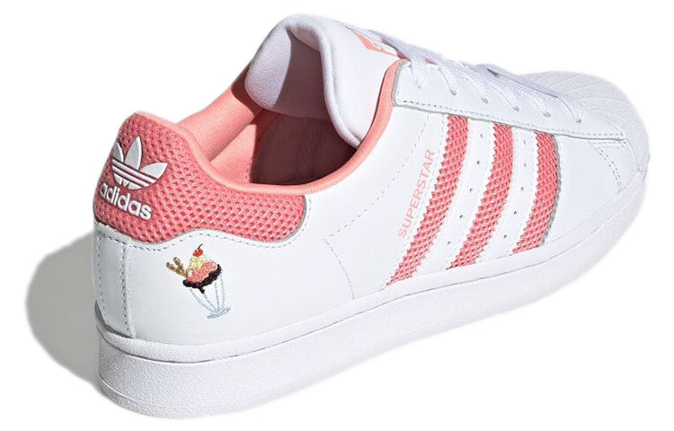 (WMNS) adidas Originals Superstar 'Pink White' H03895