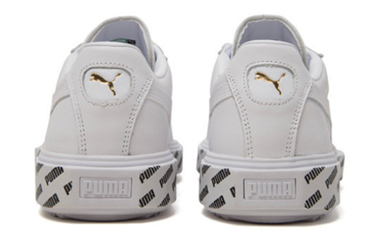 PUMA Breaker Low Tops Casual Skateboarding Shoes Unisex White 369198-02
