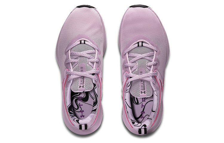 (WMNS) Under Armour Charged Breathe Trainer 2 Lux Sports Shoes Purple 3023597-500