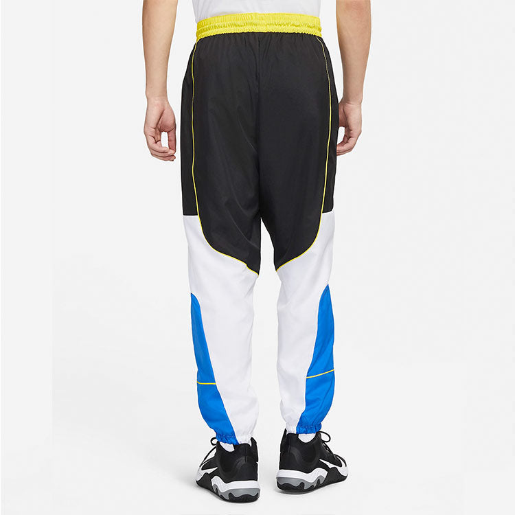 Nike Throwback Casual Basketball Sports Bundle Feet Long Pants Colorblock CV1915-013