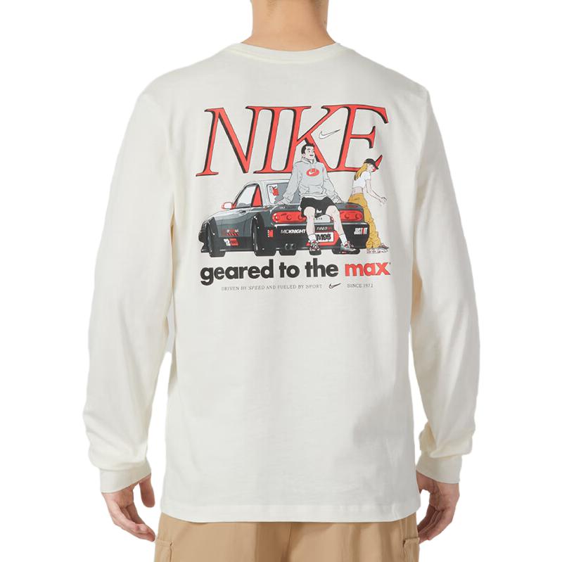 Nike Sportswear Long-Sleeve T-Shirt 'White' FD1340-110