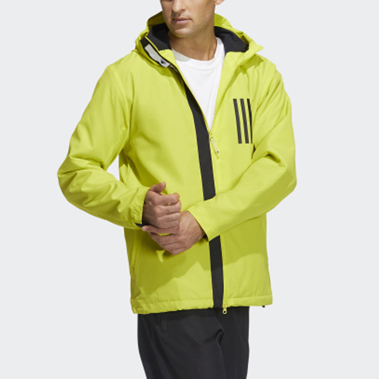 adidas M adidas W.n.d. Sports Zipper Windproof Hooded Jacket Green GL8691