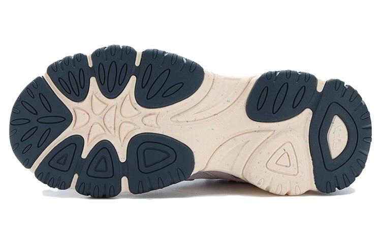 (WMNS) FILA Fluid 4 Sneakers 'Grey Cream Red' F12W322107FND