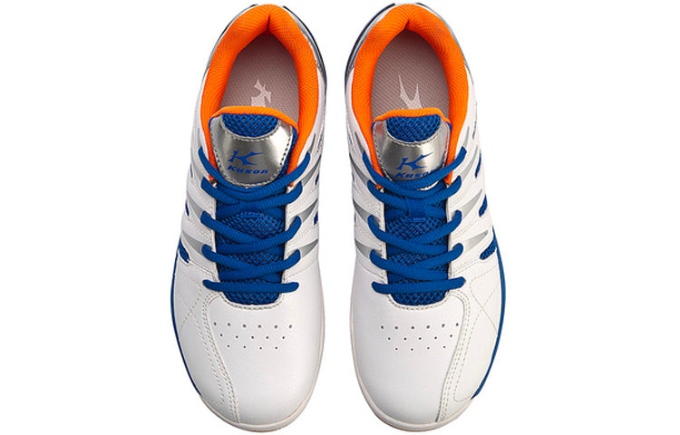 (WMNS) Li-Ning Kason Badminton Shoes 'Grey Blue Orange' FYTN014-1