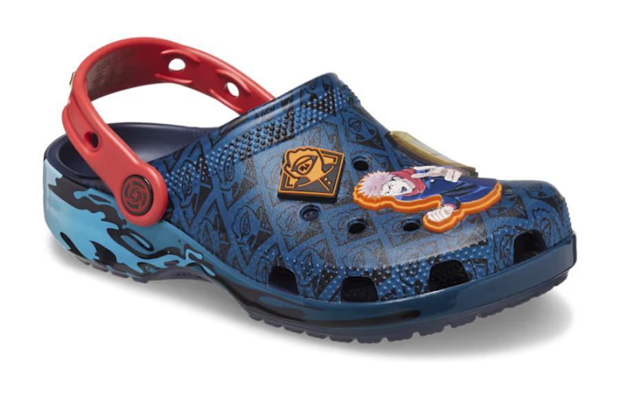 (GS) Crocs Jujutsu Kaisen Classic Clogs 'Blue Red' 208807-410