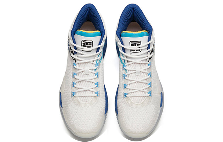 ANTA Badao Basketball Shoes 'White Blue' 112141614-1