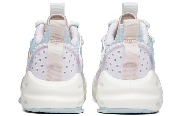 (WMNS) ANTA Badao Mid 'White Blue Purple' 122128084S-1