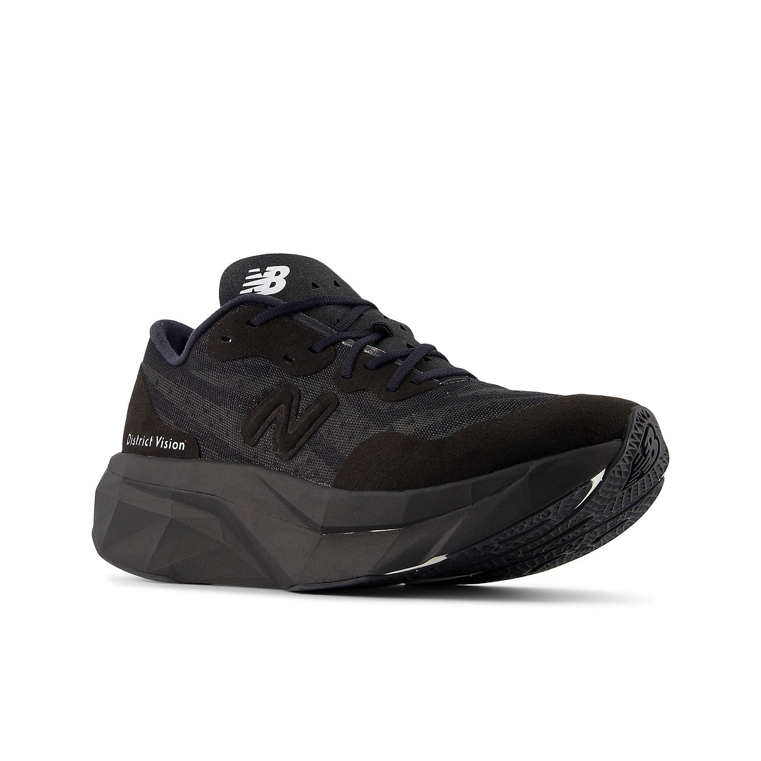 (WMNS) New Balance x District Vision FuelCell SuperComp Elite v4 'Black' WRCELDV4