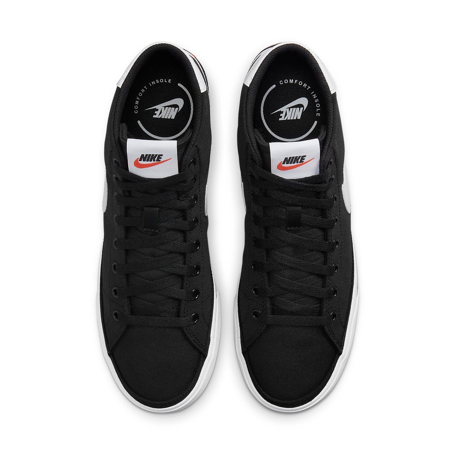 Nike Court Legacy Canvas Mid 'Black White' DD0162-001