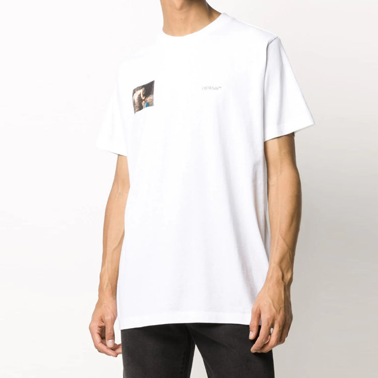 Off-White FW20 Caravaggio Angel Short Sleeve OMAA027E20JER0090110