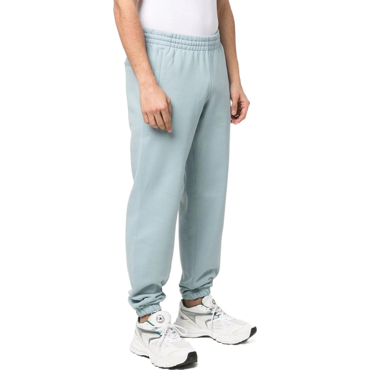 Men's adidas originals Solid Color Loose Bundle Feet Sports Pants/Trousers/Joggers Blue HC4537
