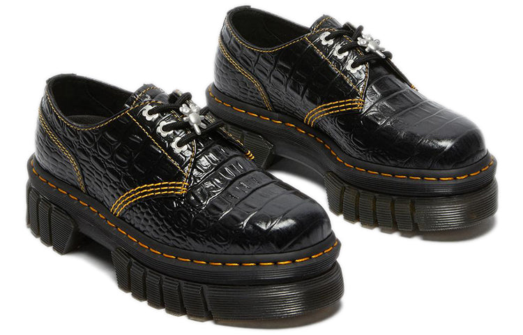 Dr. Martens Audrick x Heaven By Marc Jacobs 'Carbon Black Yellow' 27514001