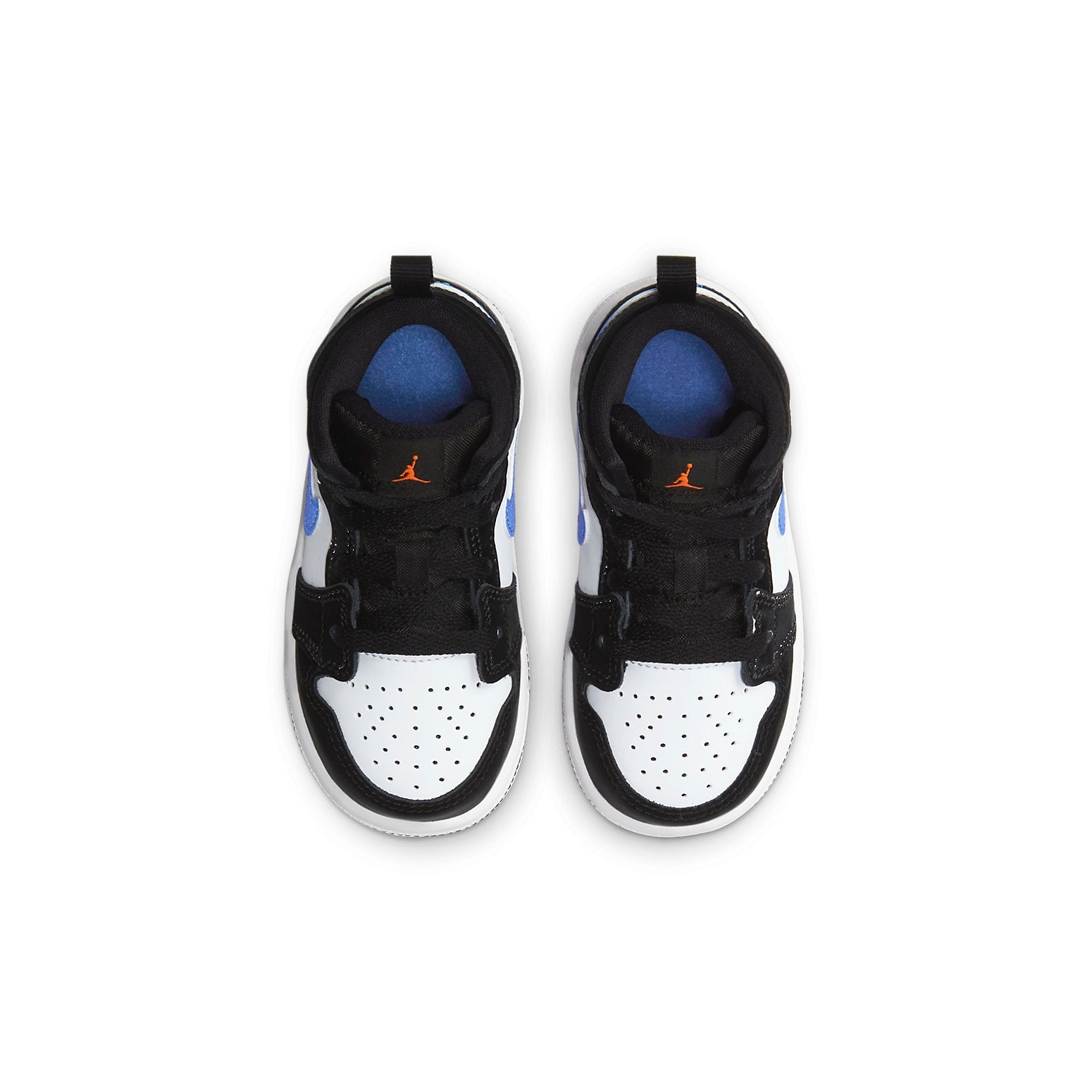 (TD) Air Jordan 1 Mid 'Blue Black White' 640735-084