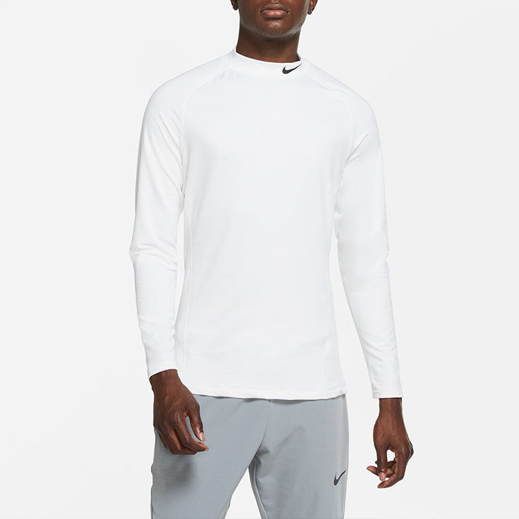 Nike Pro High Collar Training Sports Gym White CU4971-100