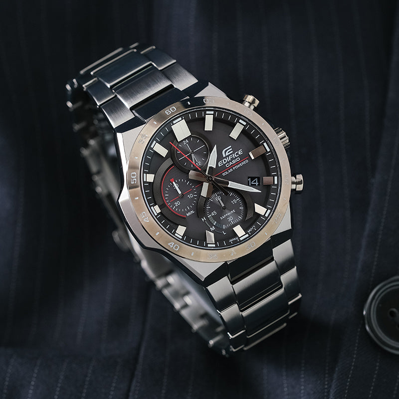 Casio Edifice Business Analog Watch 'Silver Black' EFB-690SBC-1AVUPR