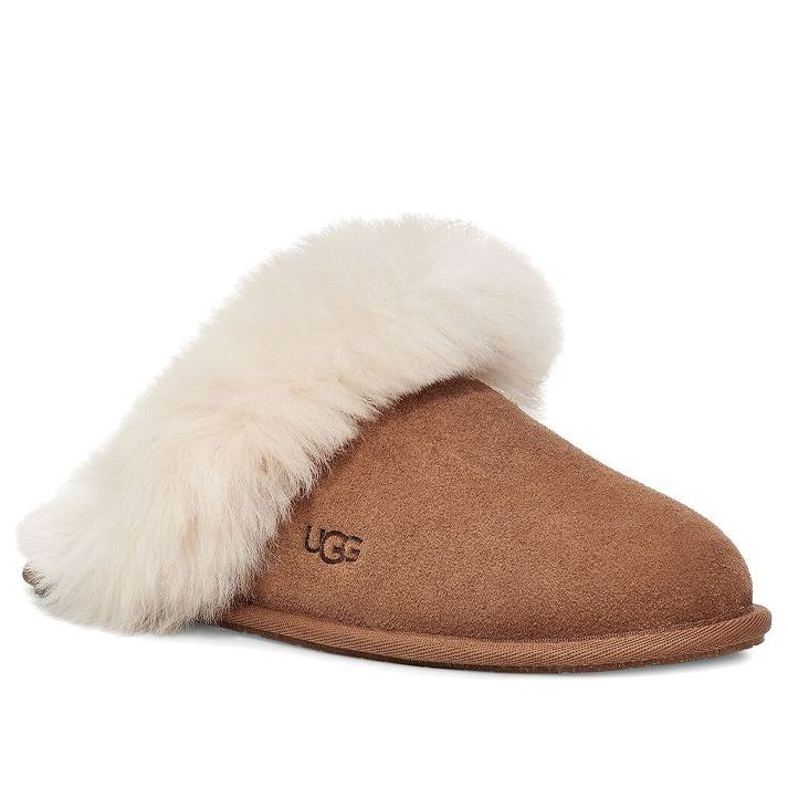(WMNS) UGG Scuff Sis Slipper 'Chestnut' 1122750-CHE