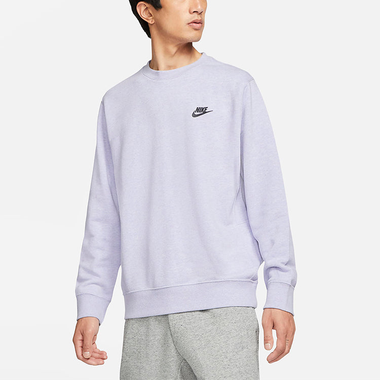 Nike MENS Sportswear Casual Sports Crew-neck Long Sleeve Pink/Purple DA0684-596