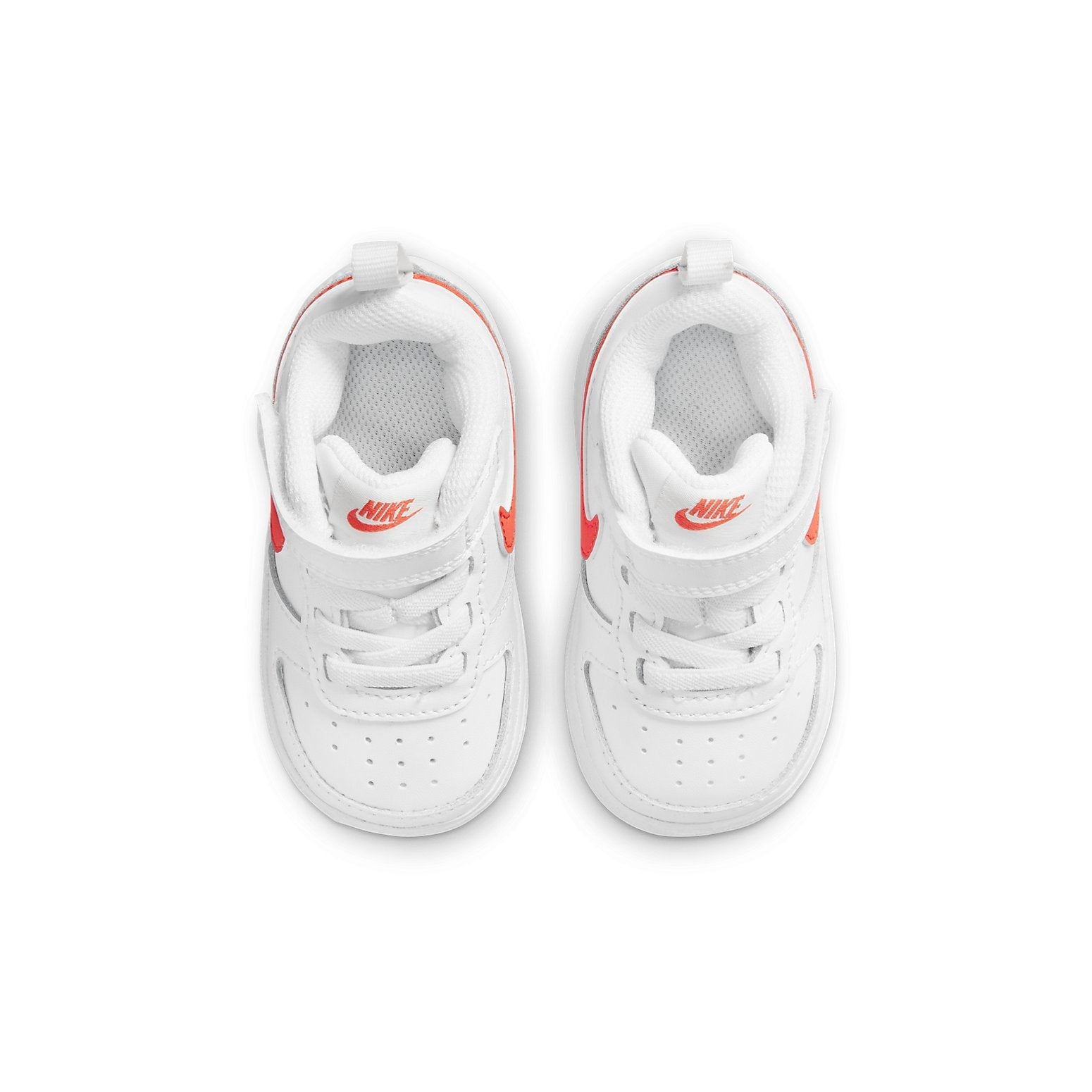 (TD) Nike Court Borough Low 2 'White Orange' BQ5453-114