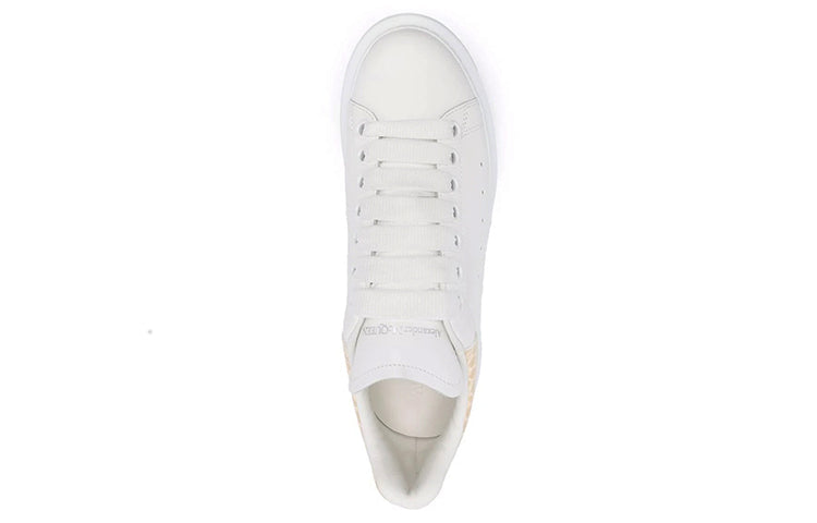 (WMNS) Alexander McQueen Oversized Sneaker 'White Sand' 553770WIBNA9758