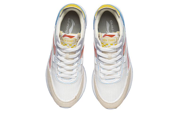 (WMNS) Li-Ning ChengFeng 'White Blue Pink' AGCR196-6