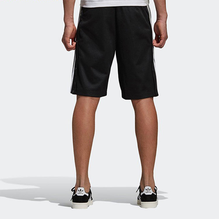 adidas originals 3-stripes Swim Stripe Casual Sports Shorts Black CW1305