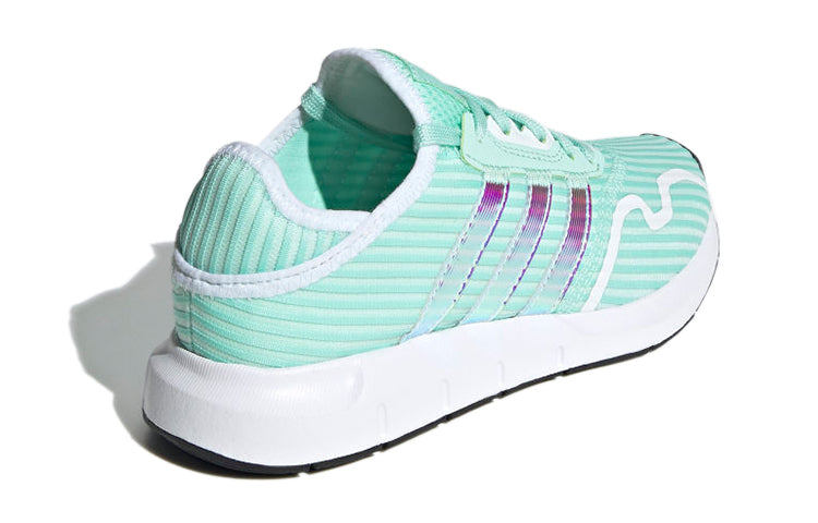(GS) adidas Swift Run X J 'Clear Mint Iridescent' FY4779