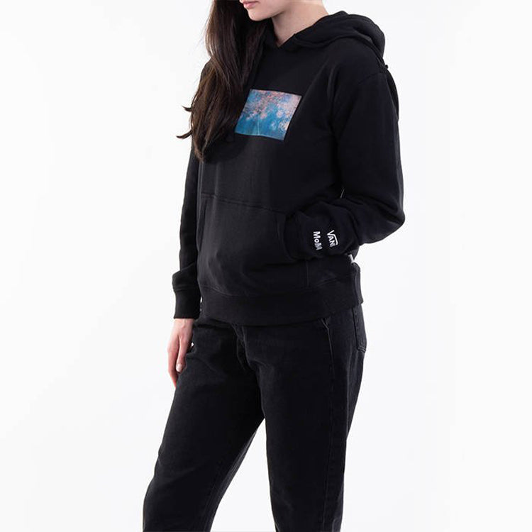 (WMNS) Vans x MoMA Monet Hoodie 'Black' VN0A4SC218H