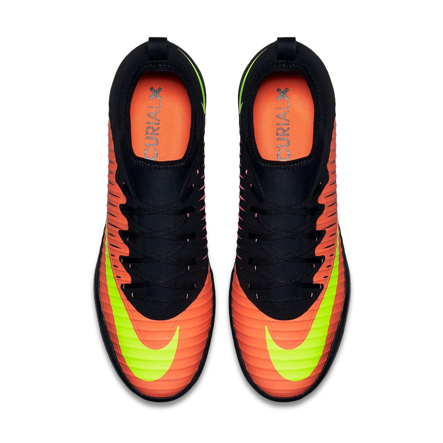Nike MercurialX Finale II TF 'Black Orange Yellow' 831975-870