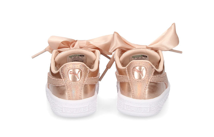 (TD) PUMA Basket Heart Lunar Lux 'Creamed Tan' 365995-02