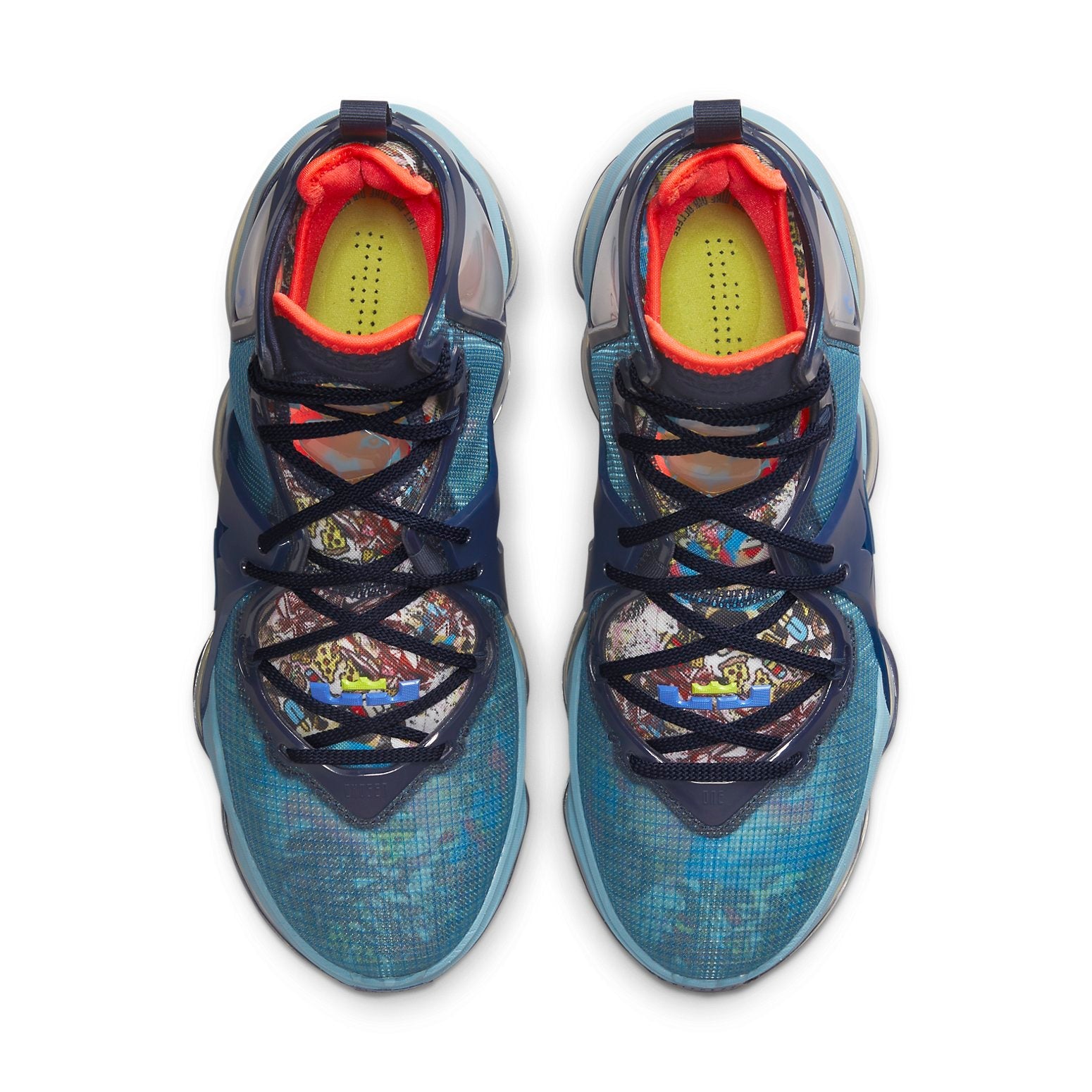 Nike LeBron 19 'Fast Food - Dutch Blue' CZ0203-400