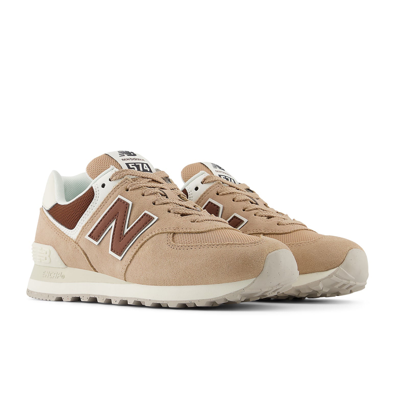 (WMNS)New Balance 574 'Flat Taupe Rich Oak' WL574DO2