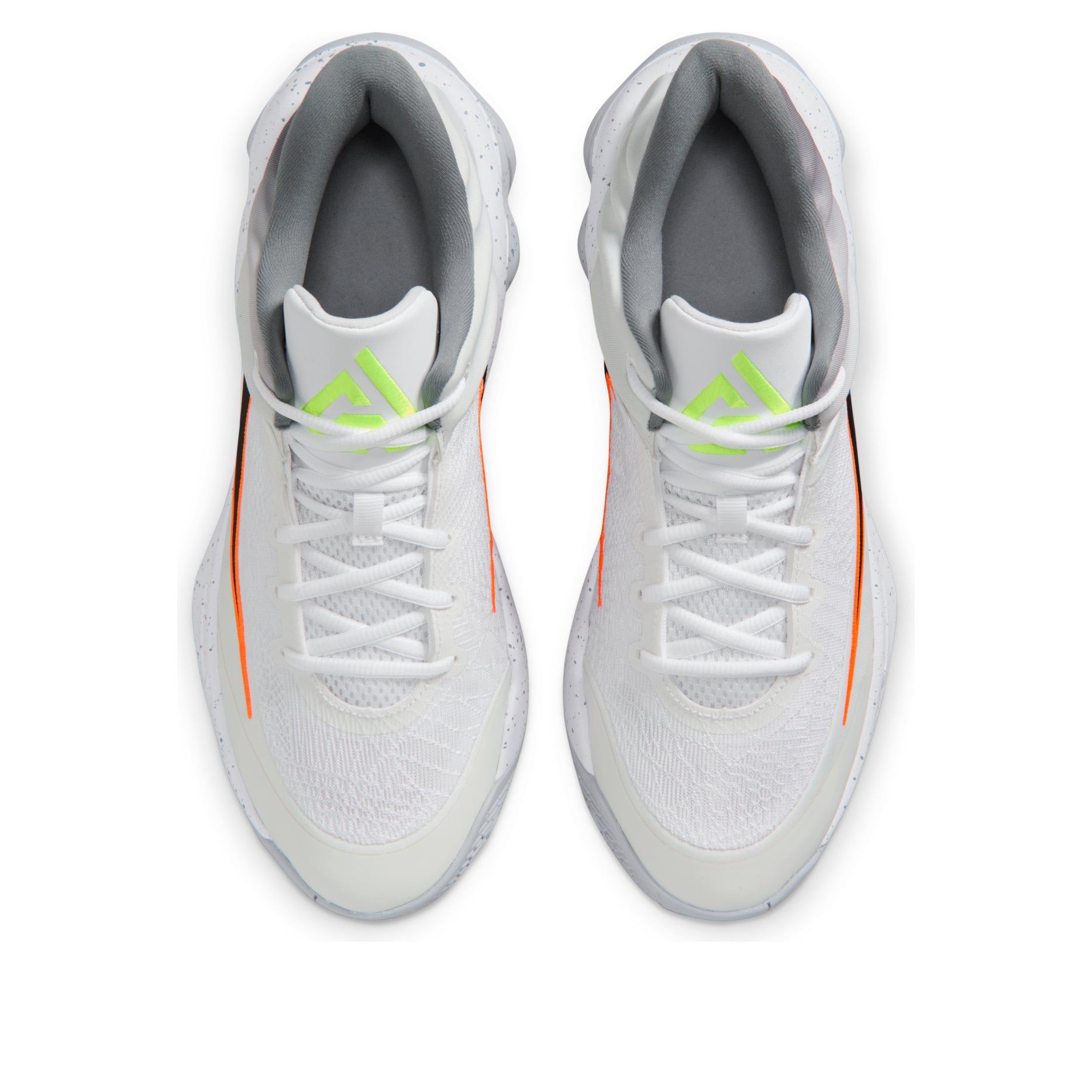 Nike Giannis Immortality 4 EP 'White Fluorescent Yellow Wolf Gray Black' FQ3681-102