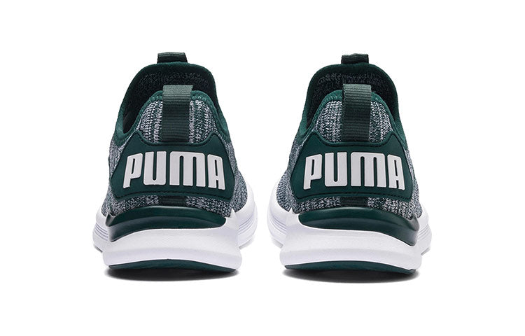 (WMNS) PUMA Ignite Flash Evoknit 'Gray Green White' 190511-16