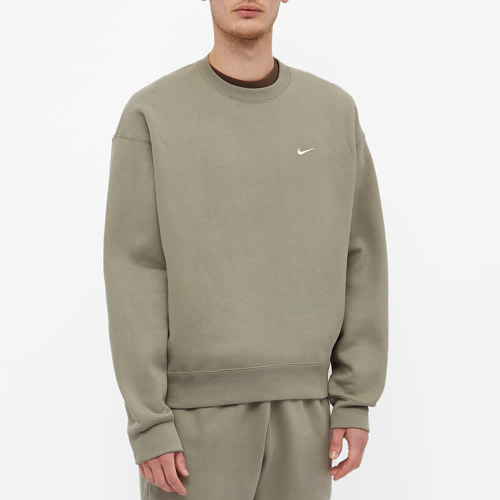 Nike NRG Solo Swoosh Crew Sweatshirt Light army CV0554-320