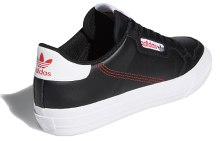 adidas Continental Vulc 'Black Red' FV5302
