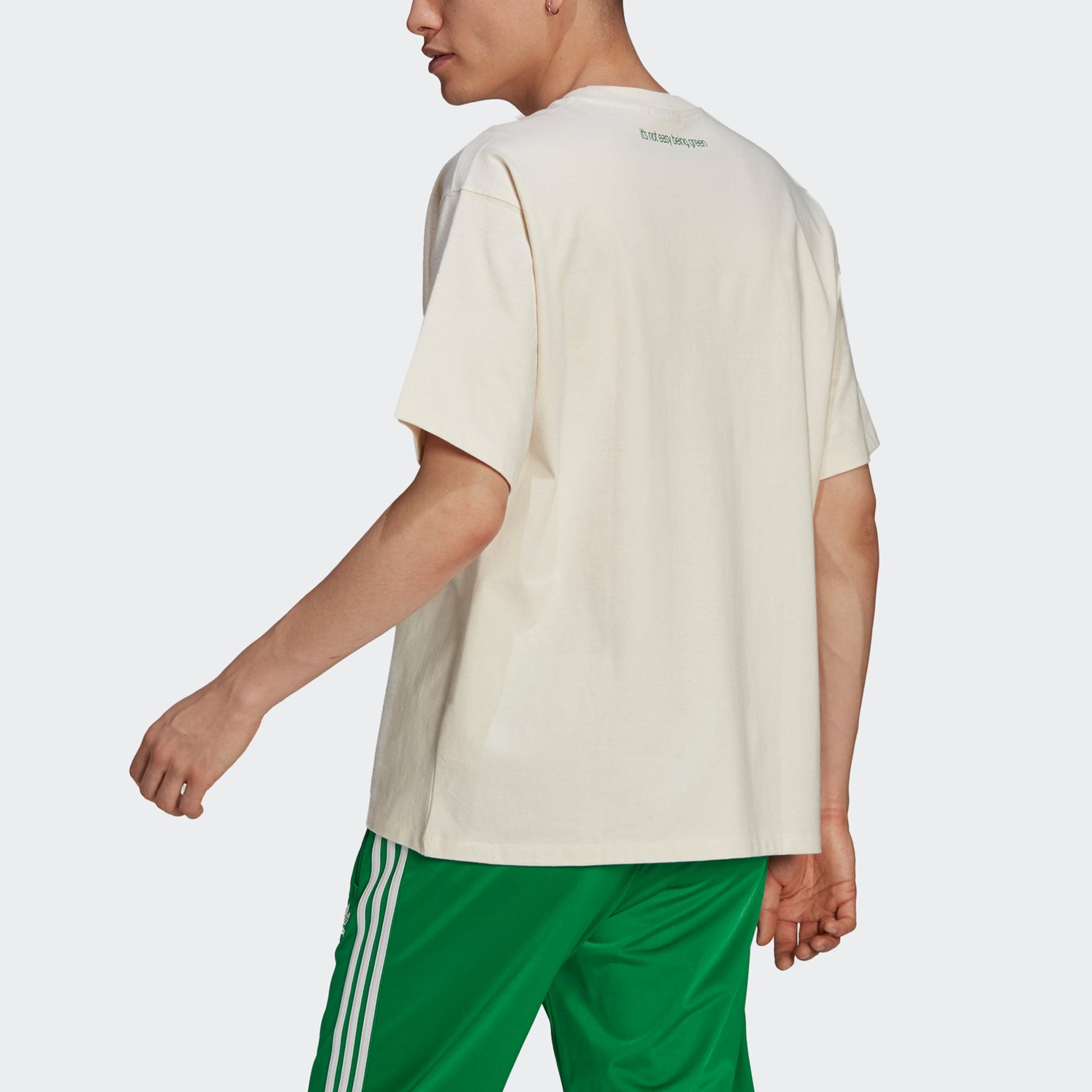 adidas originals Star War Yoda Printing Sports Round Collar GS White GP3461