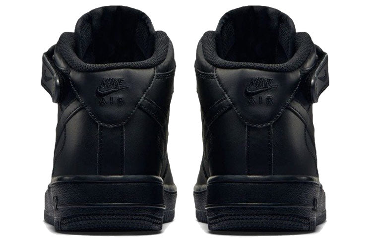 (GS) Nike Air Force 1 Mid 'Black' 314195-004