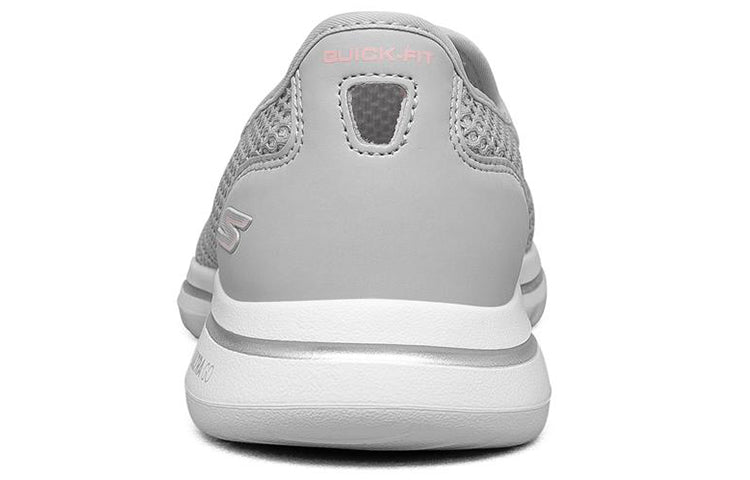 (WMNS) Skechers Go Walk 5 'Gray Pink' 896021-LGPK