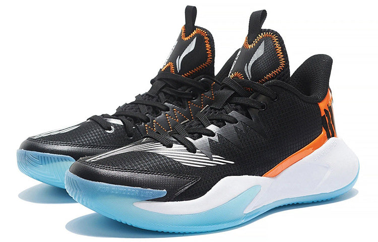 Li-Ning BadFive Storm 1 Low 'Black Orange' ABFS013-2