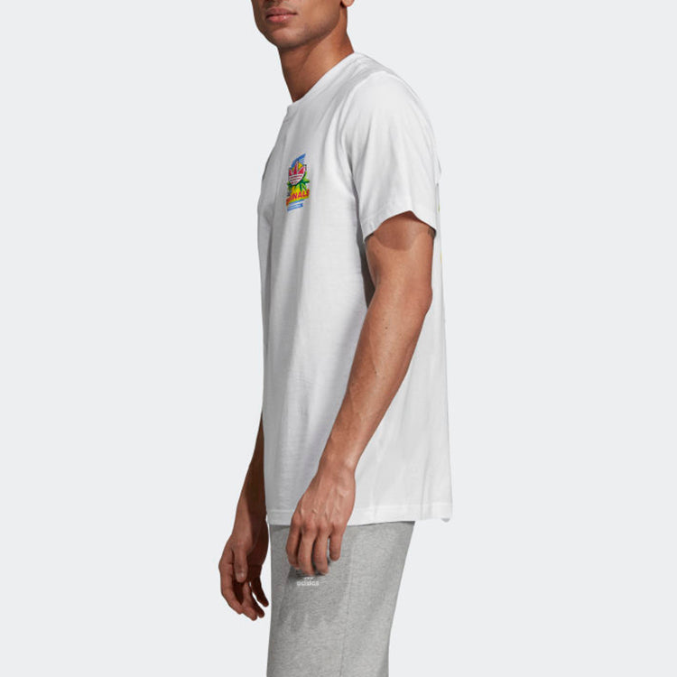 adidas originals Bodega Popsicle Back Printing Short Sleeve White ED7062