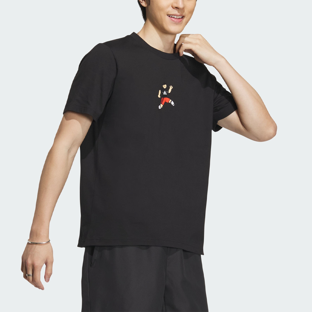 adidas Graphic Story T-shirt 'Black' IA8115