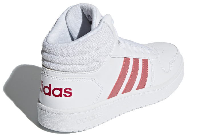 (WMNS) adidas Hoops 2.0 Mid 'White Purple Red' B42101