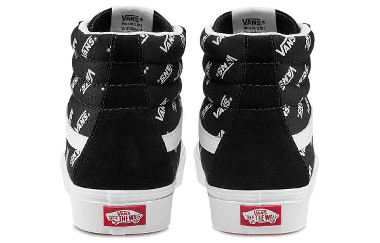 Vans ComfyCush SK8-Hi Logo 'Black White' VN0A3WMCWQE