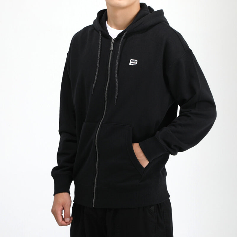 PUMA Downtown Full Zip Jacket 'Black' 530164-01