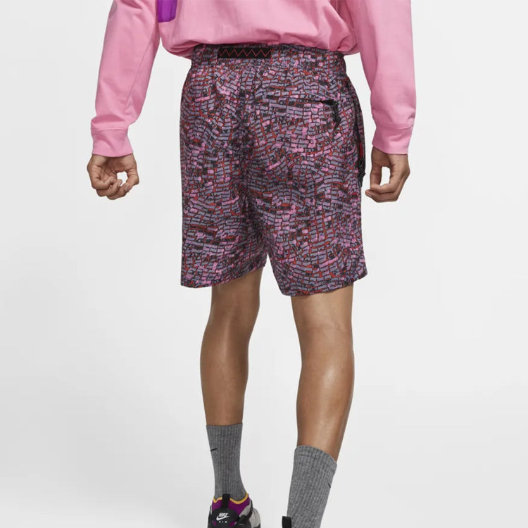 Men's Nike ACG Wide Large Printing Shorts BQ7286-010