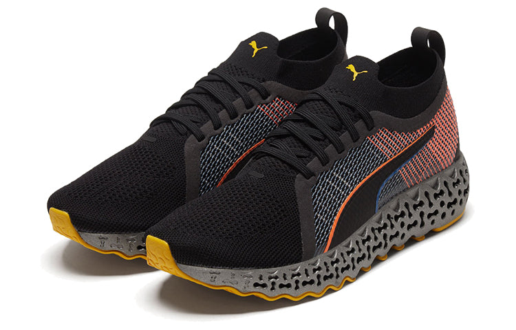 (WMNS) PUMA Calibrate Runner Mono Black/Orange/Grey Low sneakers 194769-01
