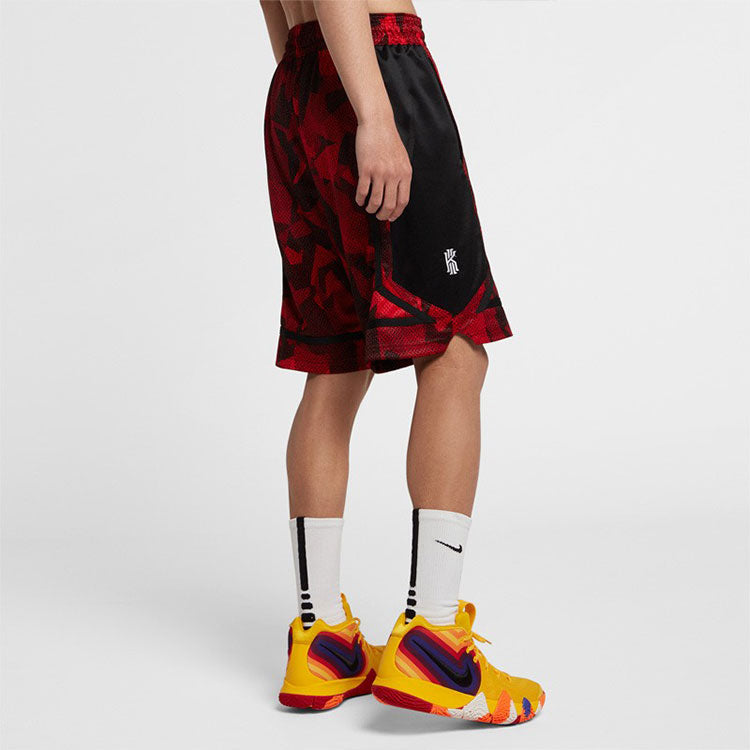 Nike KYRIE DRY ELITE Basketball Sports Short Men Red/Black AJ3456-657