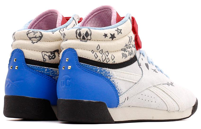(WMNS) Reebok Freestyle High x DC Comics 'Harley Quinn' HQ4572